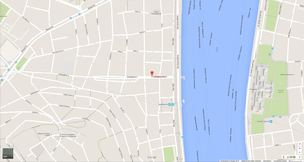 Bright Studio With Parliament View, Free Parking Budapest Bilik gambar